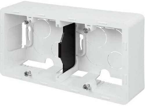 Коробка для наружнего монтажа Legrand Inspiria 2-м. белый фото Коробка для наружнего монтажа Legrand Inspiria 2-м. белый картинка